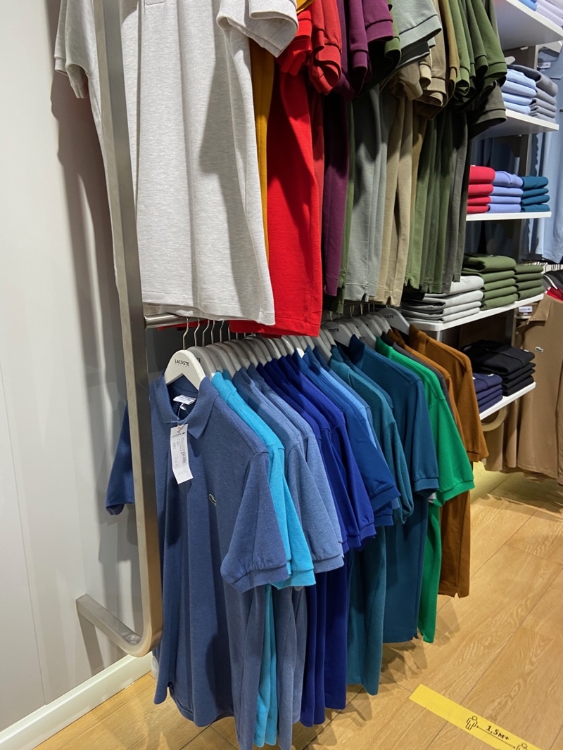 Поло в дисконте Lacoste Внуково
