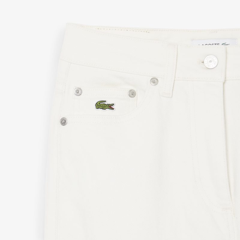 Женские джинсы Lacoste прямого кроя 5