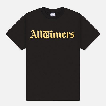 Мужская футболка Alltimers Times, цвет чёрный
