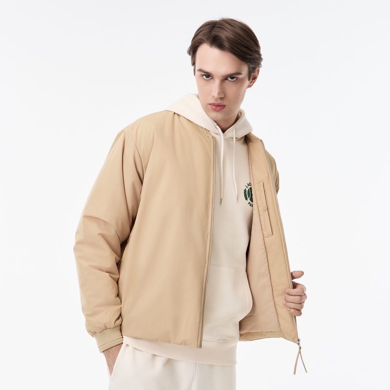 Мужская стеганая водоотталкивающая куртка-бомбер Lacoste 4