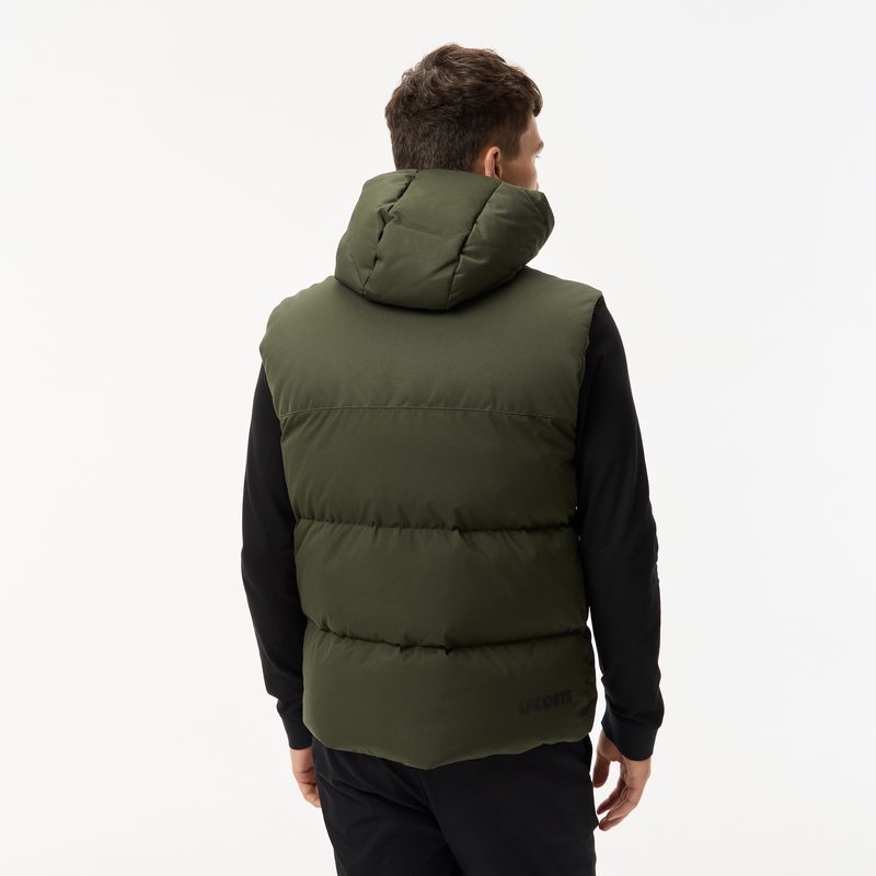 Мужской жилет Lacoste с капюшоном 2