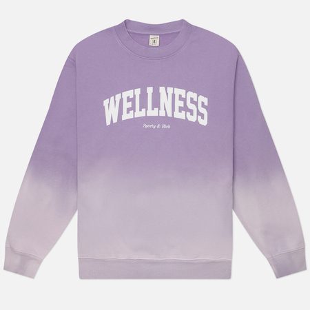 Женская толстовка Sporty & Rich Wellness Ivy Crewneck, цвет фиолетовый