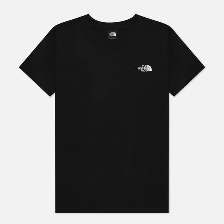 Женская футболка The North Face Simple Dome Crew Neck, цвет чёрный