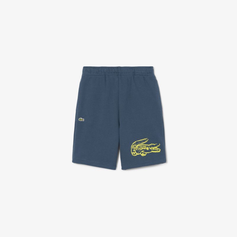 Детские хлопковые шорты Lacoste 4