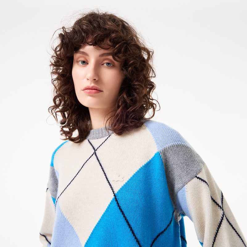 Женский свитер Lacoste свободного кроя 3