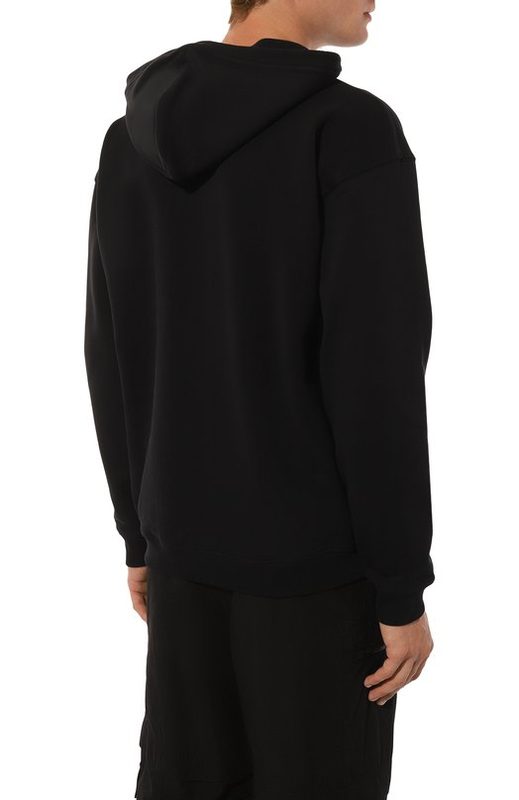 Хлопковое худи Moschino 4
