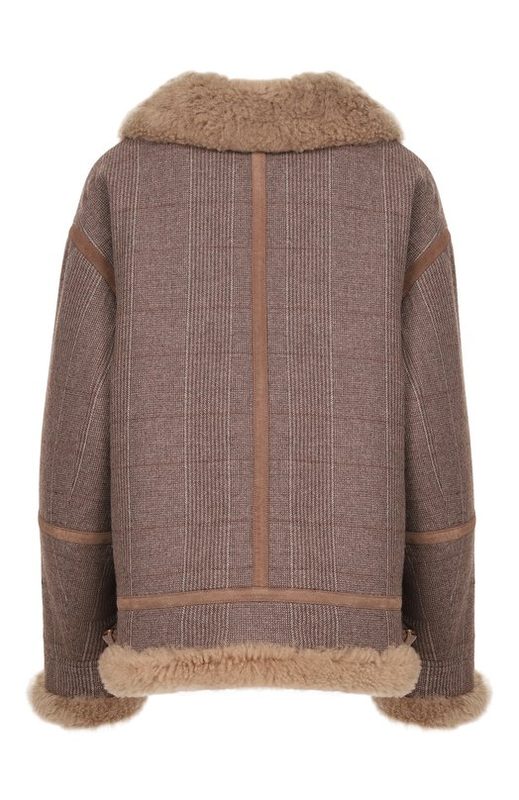 Шерстяная дубленка из овчины Ralph Lauren 2
