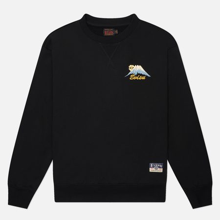 Мужская толстовка Evisu Godhead Lion Dance Daicock Print, цвет чёрный