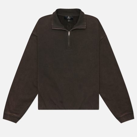 Мужская толстовка REPRESENT Initial Funnel Neck Quarter Zip, цвет коричневый