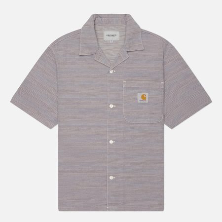 Мужская рубашка Carhartt WIP Gellar, цвет серый