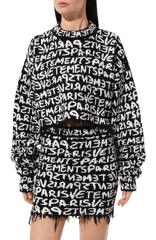 Шерстяной свитер VETEMENTS 3
