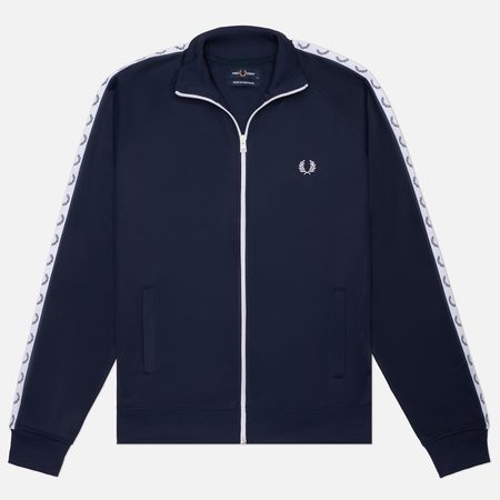 Мужская олимпийка Fred Perry Taped Track, цвет синий