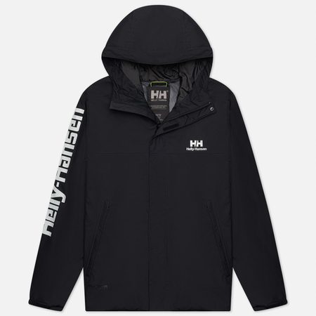Мужская куртка ветровка Helly Hansen Yu Ervik, цвет чёрный