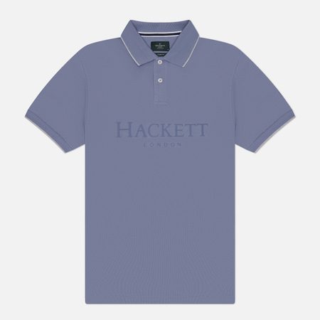 Мужское поло Hackett Heritage Essential Hackett, цвет синий