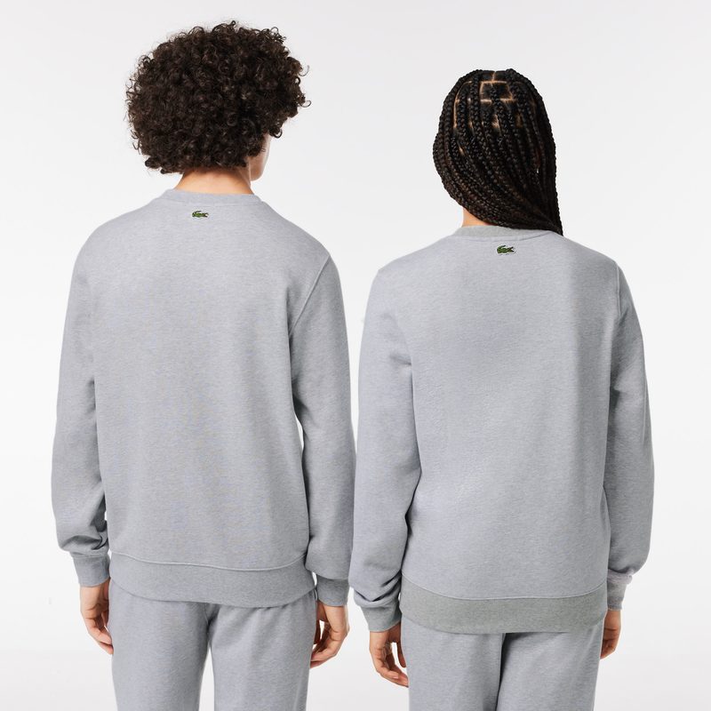 Хлопковый свитшот Lacoste унисекс 2