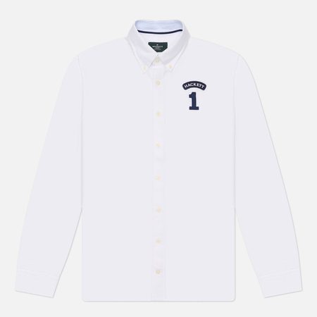 Мужская рубашка Hackett Heritage Oxford Classic, цвет белый
