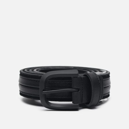 Ремень C.P. Company Leather Mixed, цвет чёрный