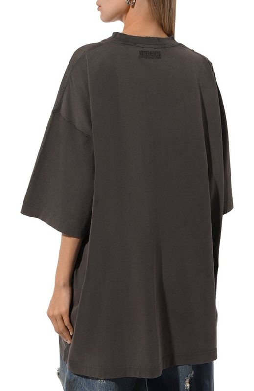 Хлопковая футболка VETEMENTS 4