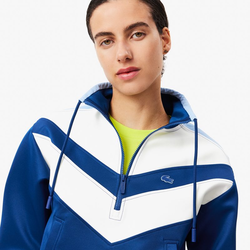 Женский свитшот Lacoste на молнии 3
