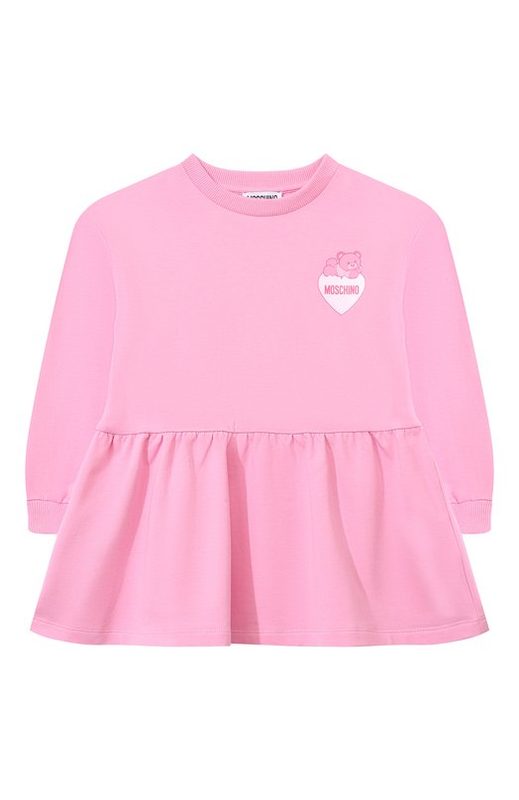 Хлопковое платье Moschino