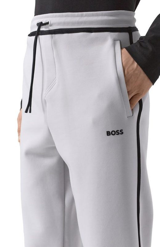 Хлопковые брюки BOSS Green 5