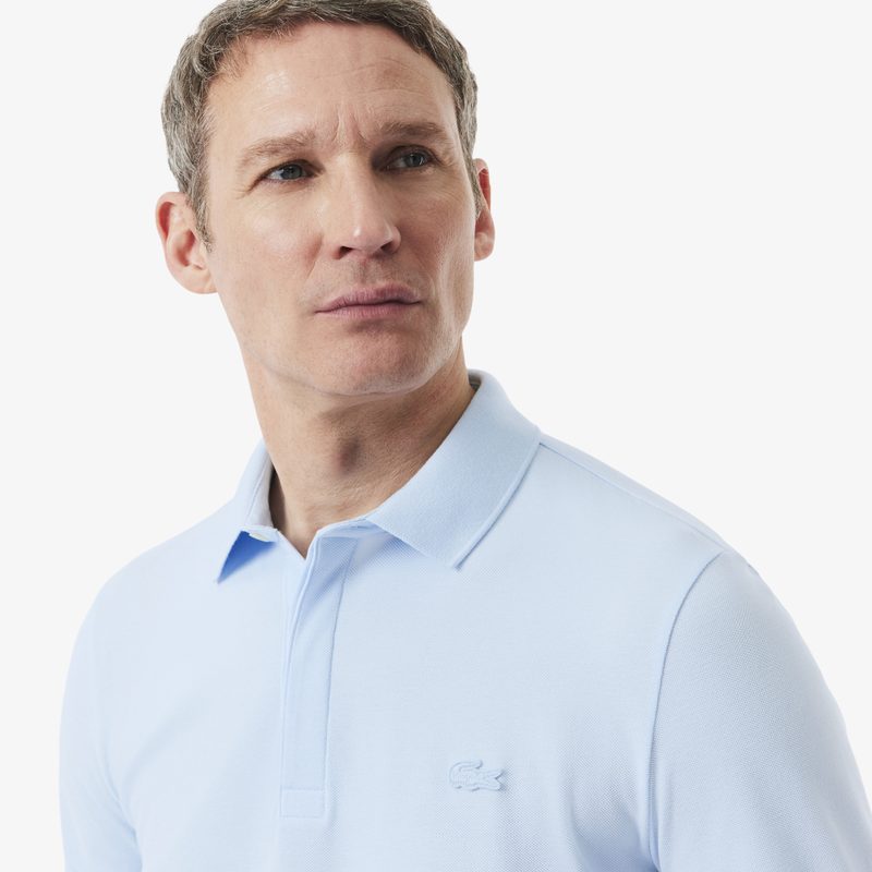Мужское поло Lacoste с длинными рукавами 2