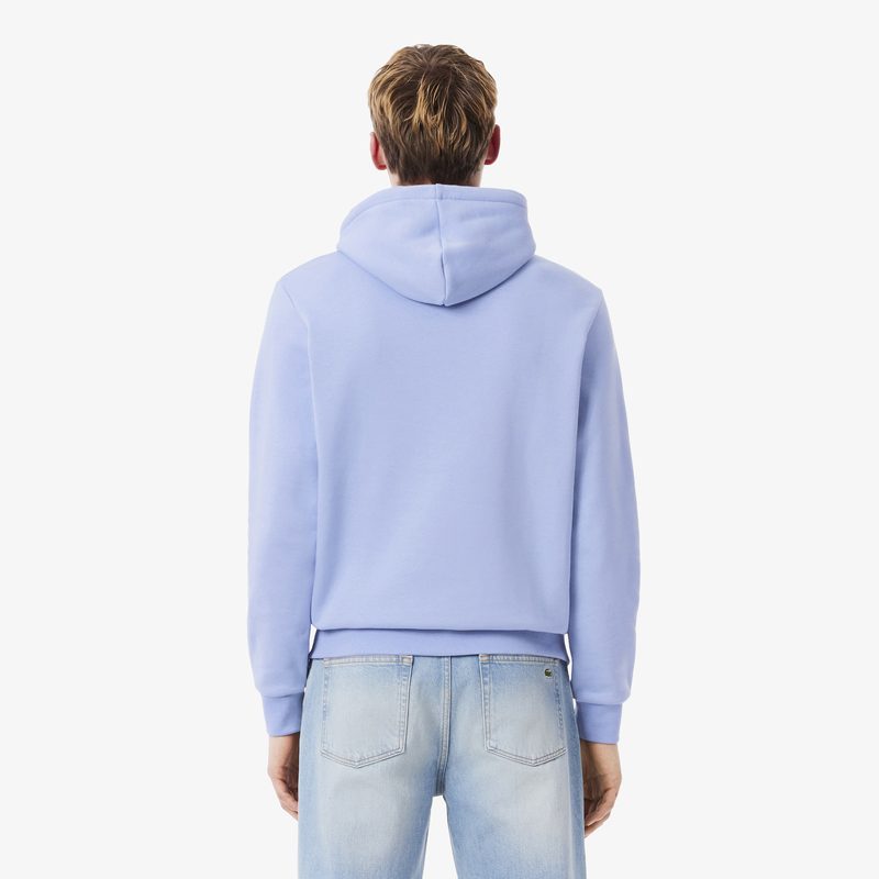 Мужское худи Lacoste классического кроя с флисом 2