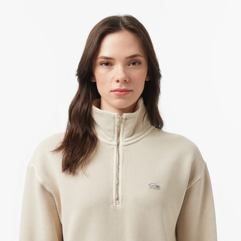 Женская хлопковая толстовка Lacoste 2