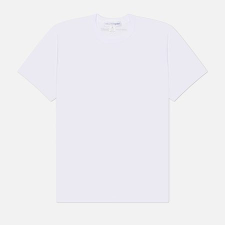 Мужская футболка Comme des Garcons SHIRT Forever Printed Logo Back, цвет белый