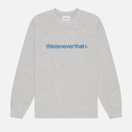 Мужской лонгслив thisisneverthat T-Logo, цвет серый