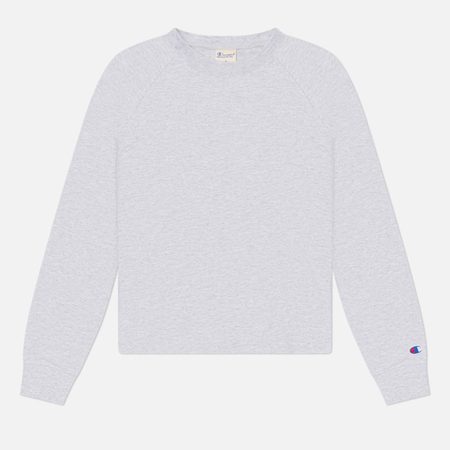 Женский лонгслив Champion Reverse Weave Pinnacle Heavyweight Cotton Jersey, цвет серый