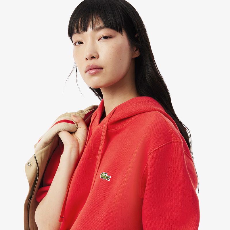 Женская толстовка Lacoste с капюшоном 3