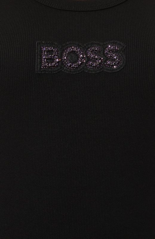 Хлопковая майка BOSS Orange 5