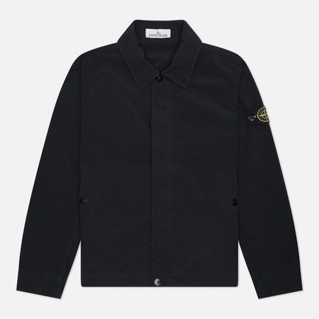 Мужская куртка ветровка Stone Island Light Compact Touch Poly-TC, цвет синий