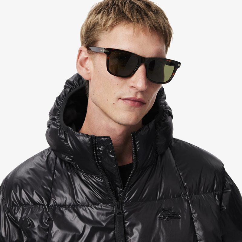 Мужской короткий влагоотталкивающий пуховик Lacoste 3