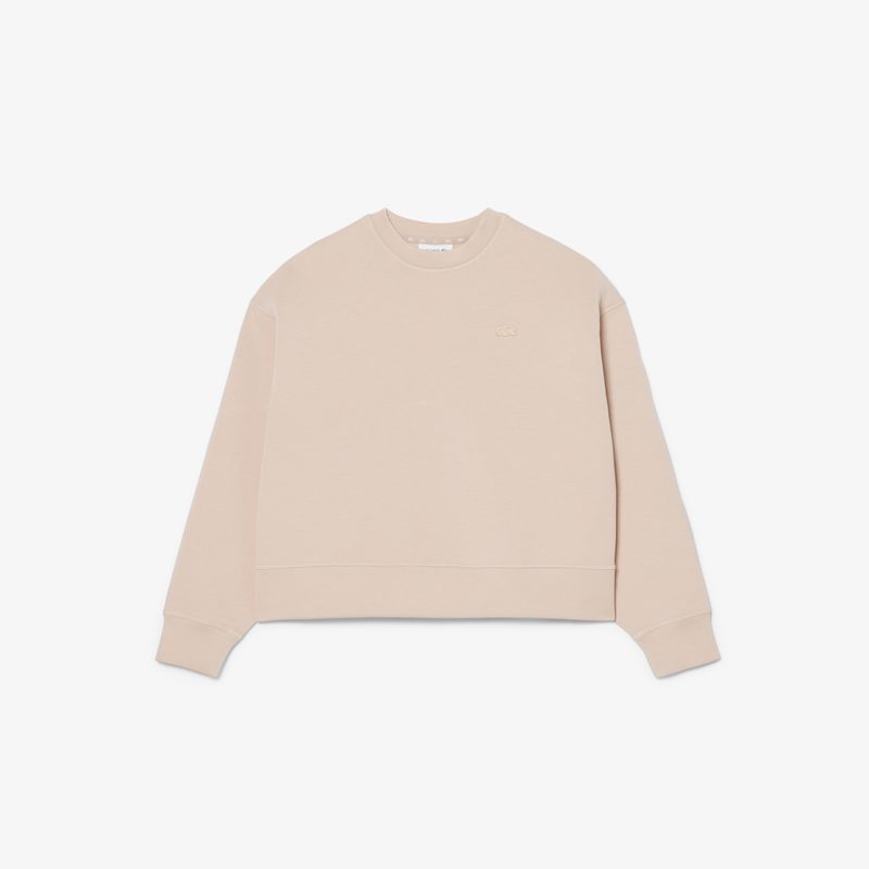 Женская двусторонняя толстовка Lacoste оверсайз 4