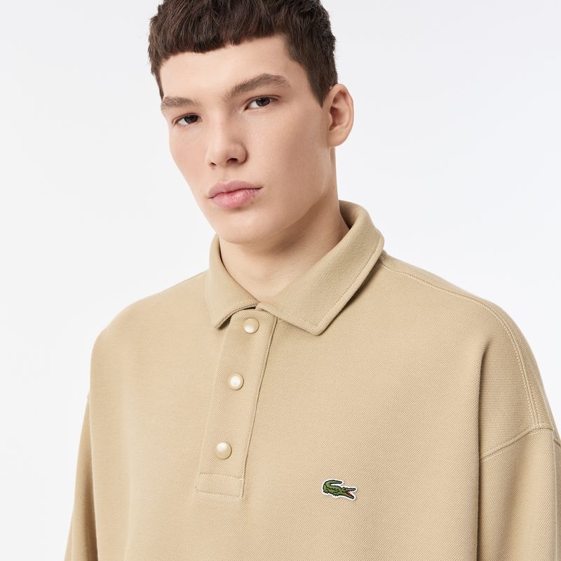 Мужская толстовка-поло Lacoste свободного кроя 5