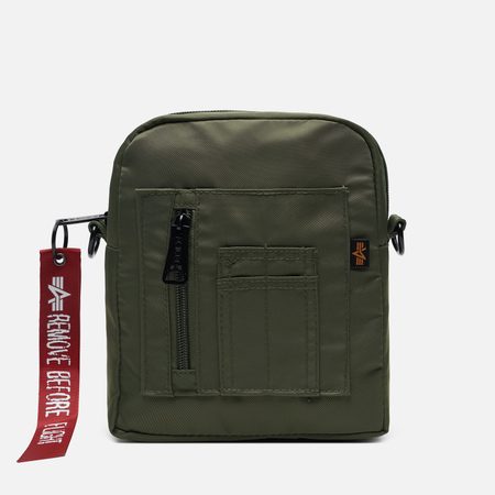 Сумка Alpha Industries Crew Carry, цвет оливковый