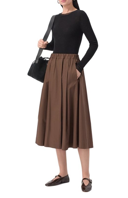 Пуловер из шелка и шерсти Max Mara Studio 2