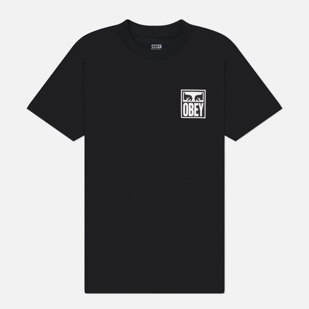 Мужская футболка OBEY Eyes Icon 2, цвет чёрный