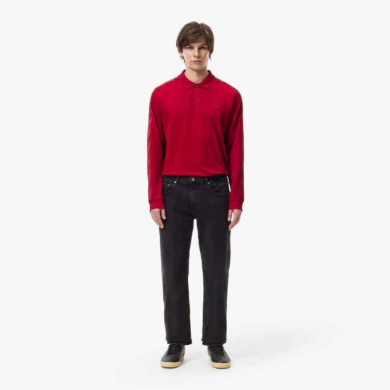 Мужские джинсы Lacoste прямого кроя