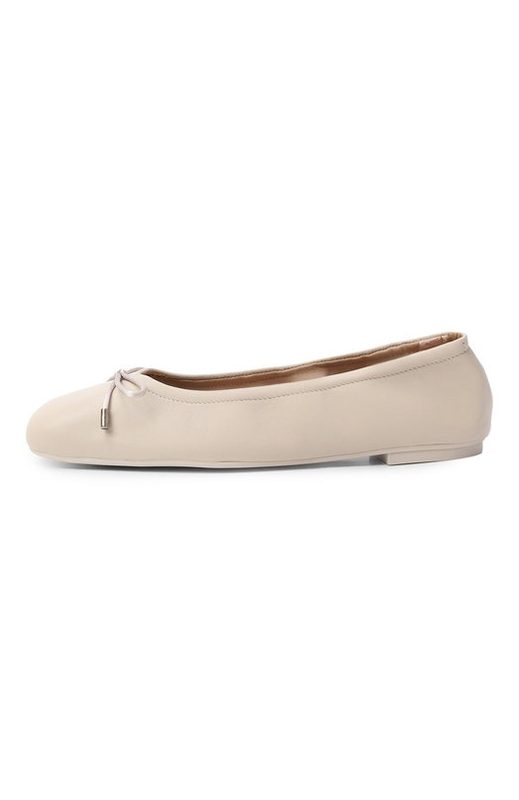 Кожаные балетки Bardot Bow Stuart Weitzman 2