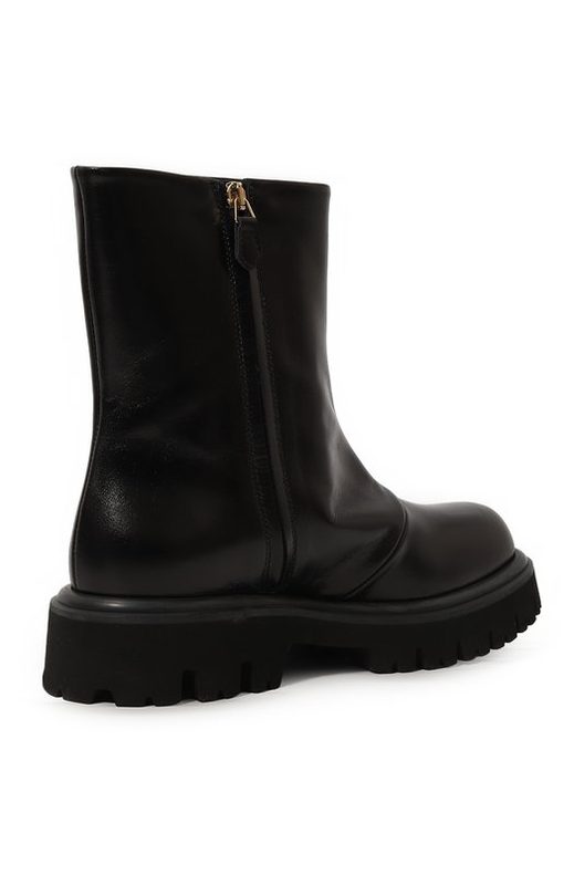 Кожаные полусапоги Moschino 5