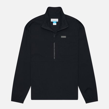 Мужская рубашка Columbia Sportswear Landroamer Half Zip Overshirt, цвет чёрный