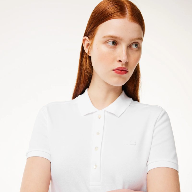 Женское платье-поло Lacoste приталенного кроя 3