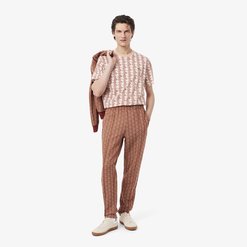 Спортивные брюки Lacoste Paris стандартного кроя с монограммой 3