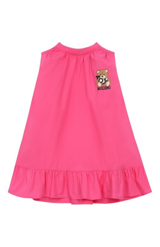 Хлопковое платье Moschino