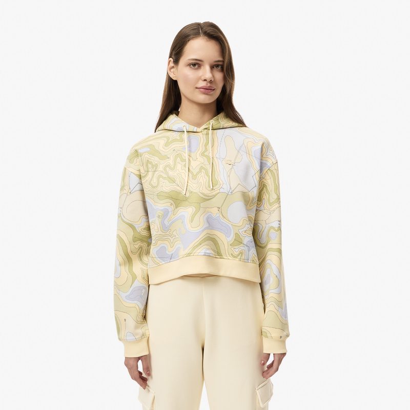 Женский свитшот Lacoste оверсайз