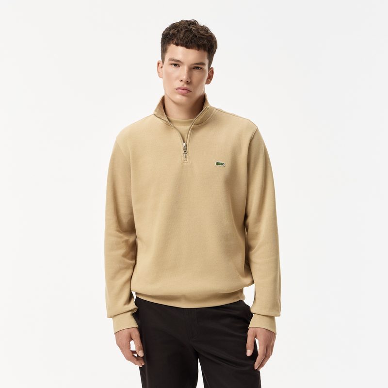 Мужская толстовка Lacoste на молнии с высоким воротом 5