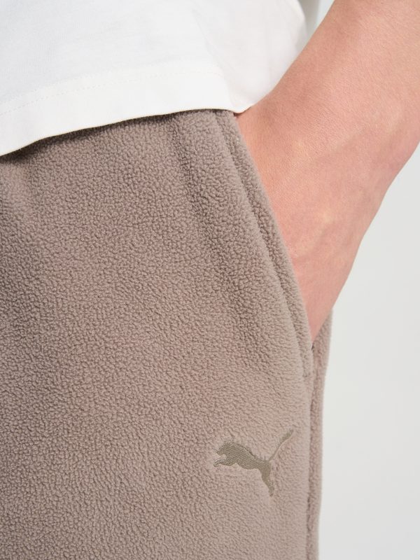 Брюки мужские PUMA Essentials Elevated Polarfleece, Серый 5